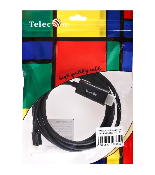 Кабель-переходник Mini DisplayPort M => HDMI M 1.8m Telecom (TA695-1.8m)