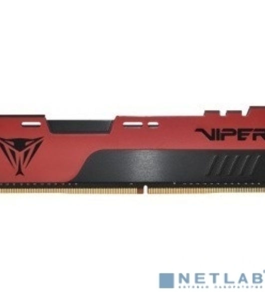 Оперативная память Patriot Viper Elite II, DDR4, 16GB (1x16 GB), 3200 MHz, CL18, DIMM, радиатор, красный, черный