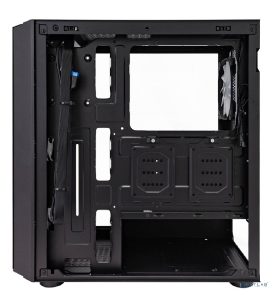 Компьютерный корпус 1STPLAYER TRILOBITE T7-P черный ATX 4x120мм LED fans T7-P-BK-4F1