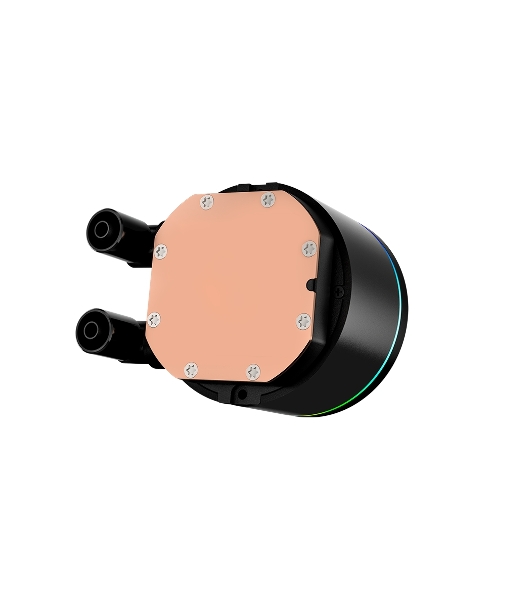 Система охлаждения PCCooler DA360 Pro ARGb Digital BK (300W, 360мм, LED temp., Black, ARGb/Fans: 3x120мм, 75.8CFM, 33.7dBA, 2200RPM/Pump height 57мм, 28dBA, 3000RPM, Rad thickness 27мм/S: 1851, 1700, 1200, 20XX, 115X, AM5, AM4)