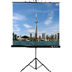 Экран на штативе Lumien Eco View 203x203см (раб.область 195х195 см) Matte White с возможностью настенного крепления 1:1, фото 1