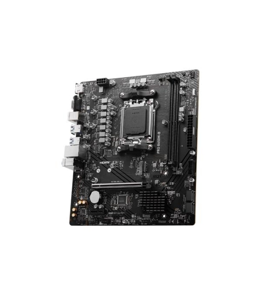 Материнская плата MSI PRO B650M-B, AM5, AMD B650, 2xDDR5, 4xSATA, 1xM.2, 1xPCI-E 4.0 x16, 1xPCI-E 4.0 x1, 1xHDMI, 1xVGA, 1x2.5Gb LAN, 2xUSB 2.0, 4xUSB 3.2 Gen 1, 3x3.5 мм, 7.1, Micro-ATX