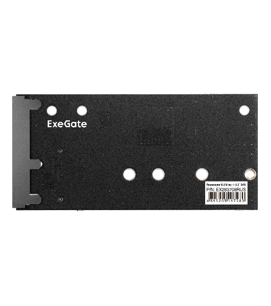 Переходник ExeGate EXE-522 (M.2 B key -> SATA3.0, для подключения SSD с разъемом M.2 NGFF к разъему SATA 6G)