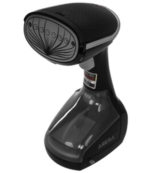Отпариватель ARESA AR-2306 черный/серебристый, 1100 Вт, 25 г/мин, 200 мл