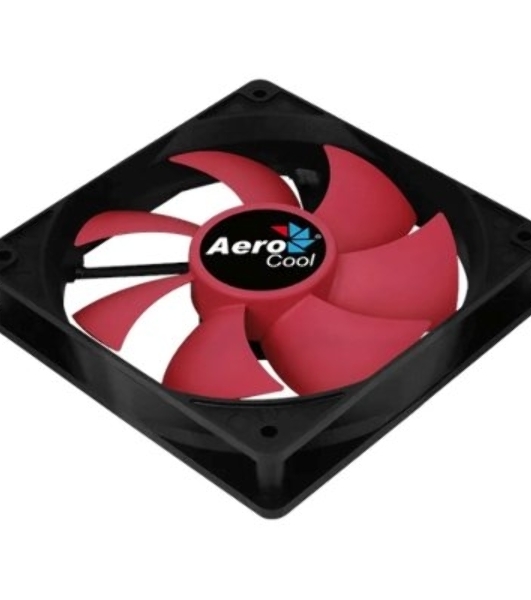 Вентилятор для корпуса Aerocool/Formula Force 12 PWM красный, 120 мм, 1500 об/мин, 27.5 дБ, 4 pin