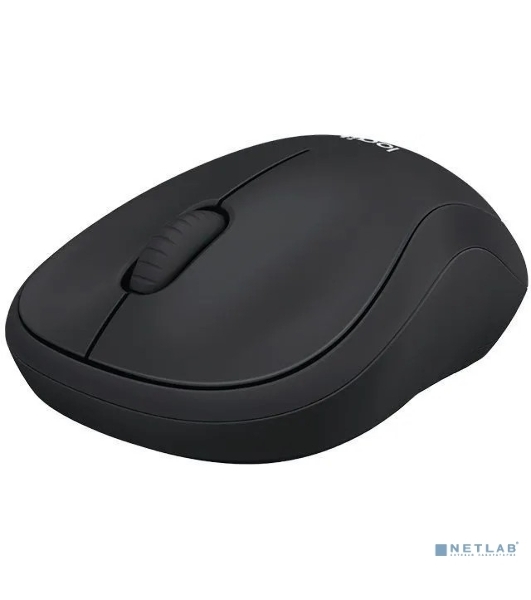 Мышь беспроводная Logitech B220 Silent черный, 1000 dpi, радиоканал, USB, кнопки - 3