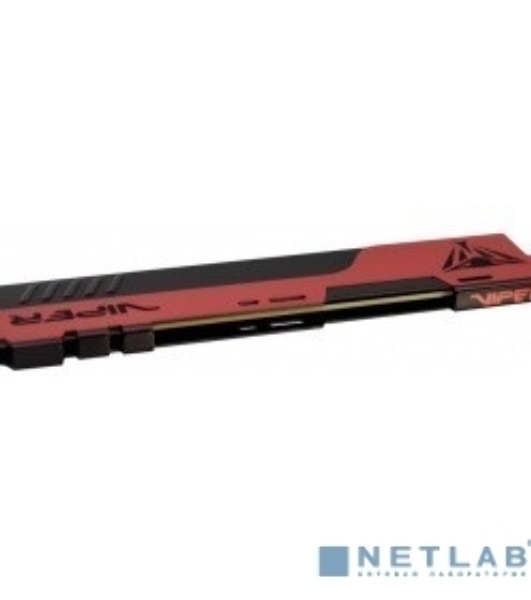 Оперативная память Patriot Viper Elite II, DDR4, 16GB (1x16 GB), 3200 MHz, CL18, DIMM, радиатор, красный, черный
