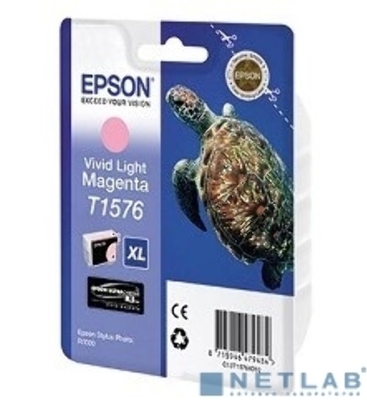 Картридж струйный Epson C13T15764010 светло-пурпурный для Epson St Ph R3000 (850стр.)
