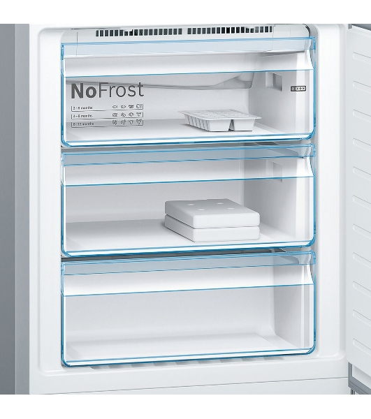 Холодильник Bosch KGN39LB30U черный двухкамерный 290/110л морозилка снизу, No Frost
