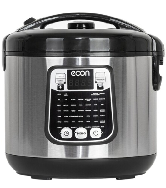 Мультиварка ECON ECO-53MC 5 л, 860 Вт, серый с черным