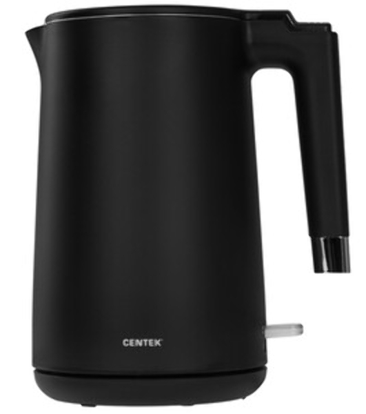 Чайник электрический Centek CT-1011 черный, 2200 Вт, 1.5 л