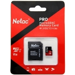 Флеш Карта MicroSD card Netac P500 Extreme Pro 256Gb, retail version w/SD adapter, фото5