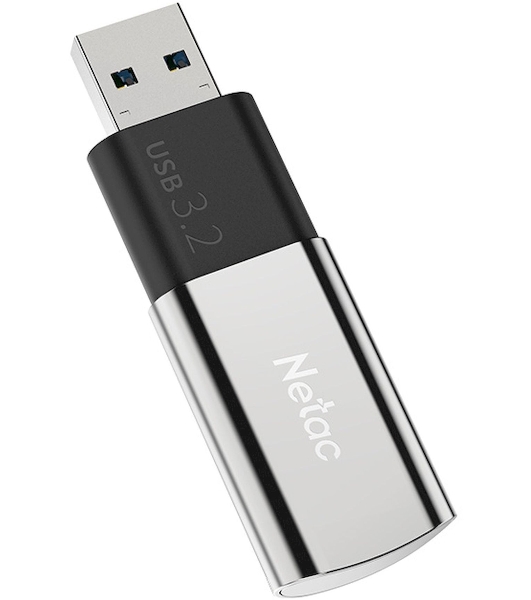 Флешка USB Netac US2 USB3.2 Solid State Flash Drive 256Gb,up to 530MB/450MB/s
