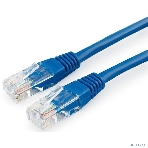 Патч-корд медный UTP Cablexpert PP10-1M/B cat.5e, 1м, литой, многожильный, синий, фото4