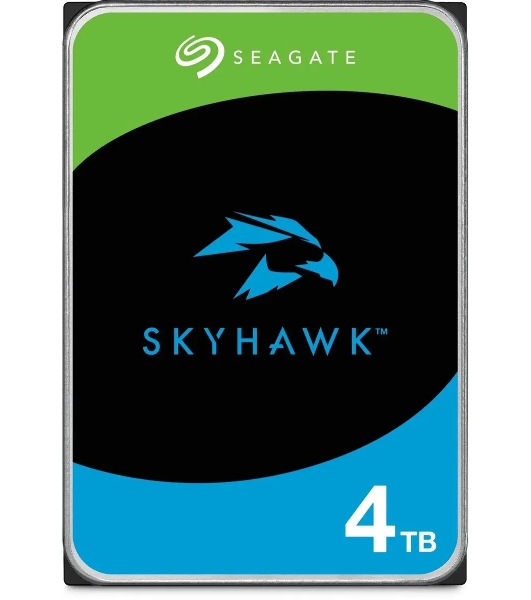 Жесткий диск HDD Seagate 4Tb 5400Rpm SATA3 Surveillance Skyhawk 256Mb 3.5'