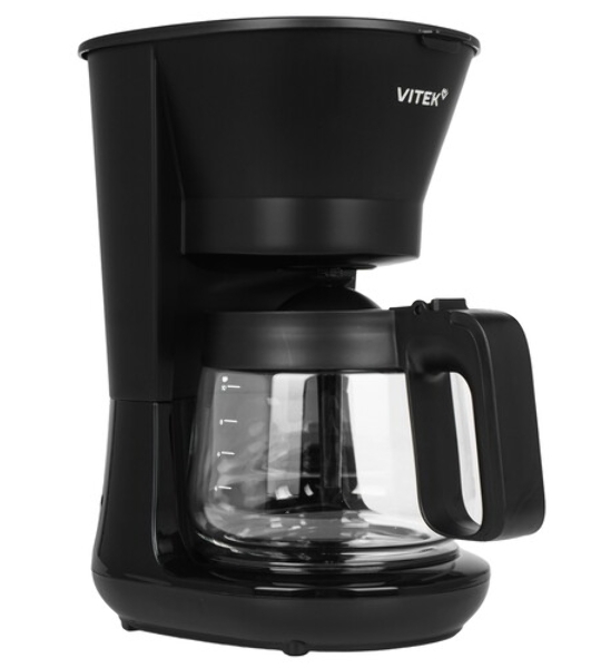 Кофеварка капельная Vitek VT-CMD1700 900Вт черный