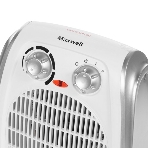 Тепловентилятор Maxwell MW-3458 (W), белый, 1000/2000 Вт, 20 м2, термостат, фото13
