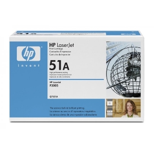 Картридж лазерный HP Q7551A черный для LJ P3005/M3035mfp/M3027mfp 6500 стр.