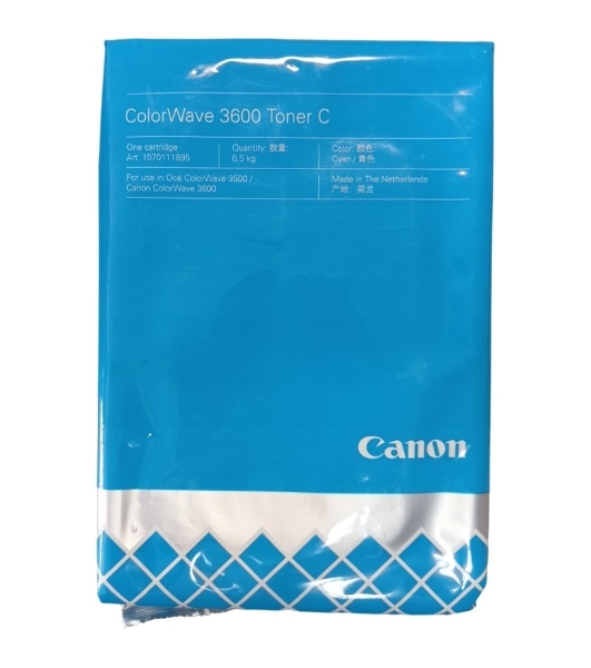 Тонер лазерный Canon ColorWave 3600 Toner C (3281C002) голубой для Canon Oce ColorWave 3600