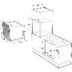 Встраиваемый духовой шкаф электрический Gorenje BO6727E03NX, черный/серебристый, фото7
