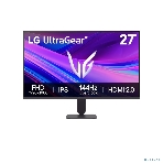 Монитор 27' LG UltraGear 27G411A-B IPS 1920x1080, 144 Гц, 5 мс, 16:9, 250 кд/м², HDMI 2.0, DP 1.4, 3.5 Jack, HDR10, FreeSync, G-Sync Compatible, VESA 100x100, черный, фото14