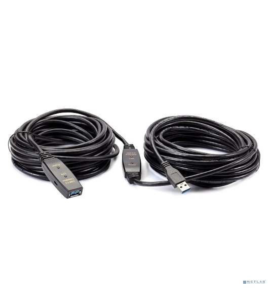 Кабель-адаптер USB3.0-repeater, удлинительный активный Am-->Af 15м QUST/qust