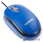Мышь проводная Гарнизон GM-100B синий, 1000 dpi, USB, кнопки - 3, фото12