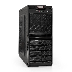 Компьютерный корпус Miditower ExeGate XP-329S-UNS450 (ATX, БП UNS450 с вент. 12см, 2*USB, аудио, черный), фото12