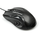 Мышь проводная Nakatomi MON-06U черный, 800 dpi, USB, кнопки - 3, фото10