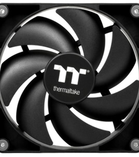 Комплект вентиляторов для корпуса Thermaltake CT140 (2 шт.) черный, 140 мм, 1500 об/мин, 30.5 дБ, 4 pin