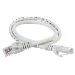 Коммутационный шнур (патч-корд) ITK PC01-C5EUL-05M, кат.5Е UTP, LSZH, 0,5м, серый, фото2
