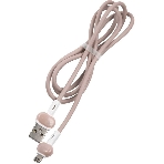 Кабель Redline Candy УТ000021991 Lightning (m) USB A(m) 1м розовый, фото 1