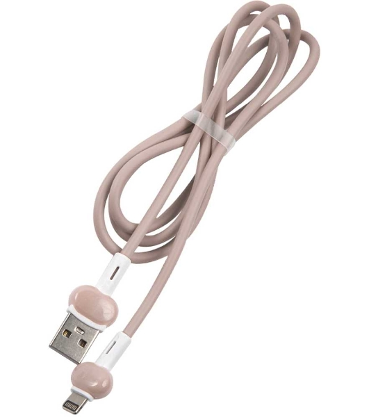 Кабель Redline Candy УТ000021991 Lightning (m) USB A(m) 1м розовый