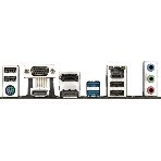 Материнская плата Gigabyte H610I DDR4, LGA 1700, Intel H610, 2xDDR4, 4xSATA, 1xM.2, 1xPCIe 4.0 x16, 1xHDMI, 1xVGA, 2xDP, 1x 1Gb LAN, 2xUSB-A 3.2 Gen 1, 4xUSB-A 2.0, 3x 3.5 мм, 7.1, Mini-ITX, фото8
