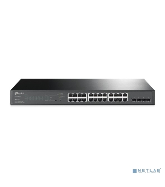 Коммутатор TP-Link TL-SG2428P JetStream гигабитный Smart коммутатор на 24 порта PoE+ и 4 SFP-слота SMB