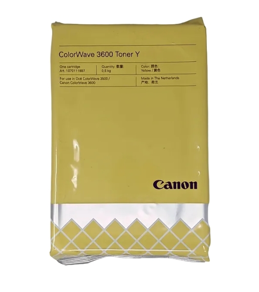 Тонер лазерный Canon ColorWave 3600 Toner Y (3281C001) желтый для Canon Oce ColorWave 3600