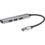 Переходник USB 3.0 -->USB3.0+3 USB2.0, Aluminum Shell, 0.2м Telecom TA308U, фото24