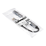 USB-концентратор 7-в-1 ExeGate DUB-761C3 (кабель-адаптер USB Type-A + Type-C --> 6xUSB2.0, 1xUSB3.0, Plug&Play, серебристый), фото 1