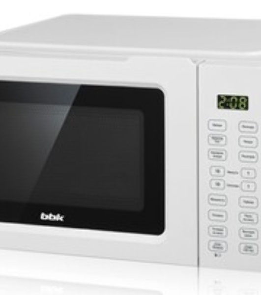 Микроволновая печь BBK 17MWS-785S/W белый, 17 л, 700 Вт, переключатели - сенсор