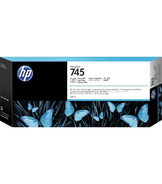 Картридж струйный HP 745 300мл фото черный Ink Cartridge