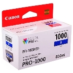 Картридж струйный CANON PFI-1000 B синий, фото 1