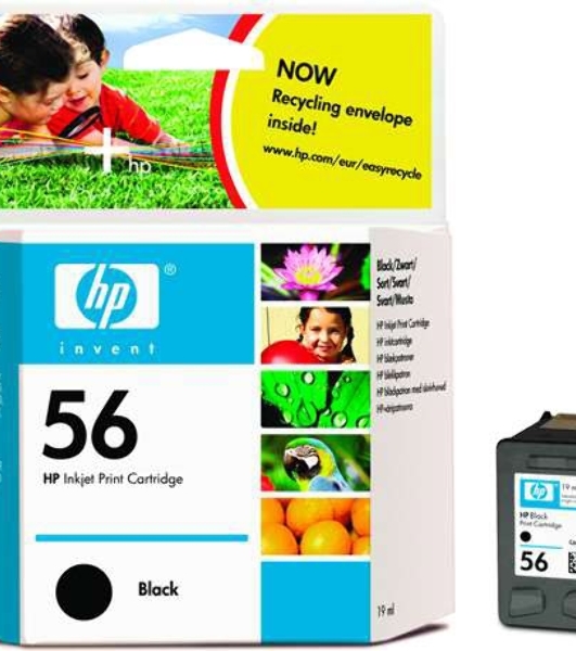 Картридж струйный HP №56 C6656AE черный для HP PCS 2100/DJ 5550/450/PS 7150/7350/7550 (520 стр.)