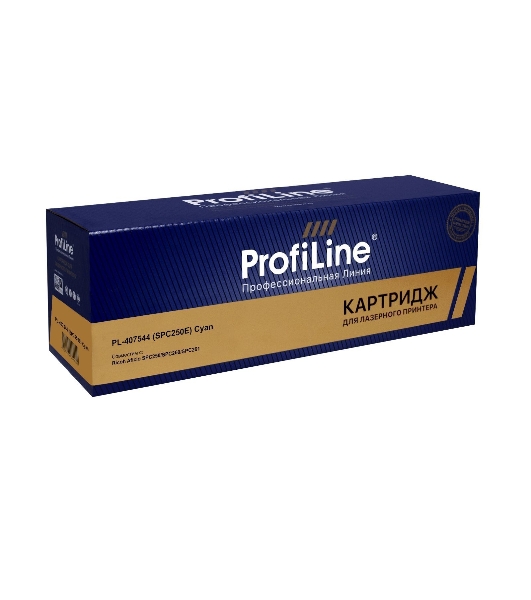 Картридж ProfiLine PL-407544 (SPC250E) для принтеров Ricoh Aficio SPC250/SPC260/SPC261 Голубой 1600 копий