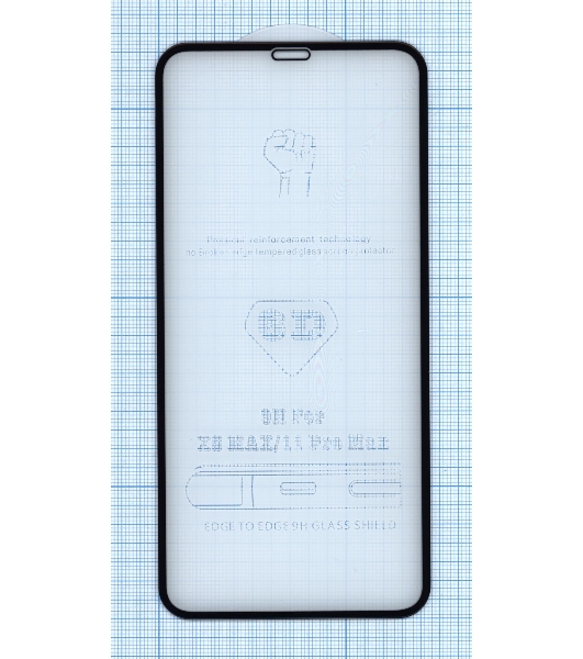 Защитное стекло 6D для Apple iPhone 11 Pro Max черный