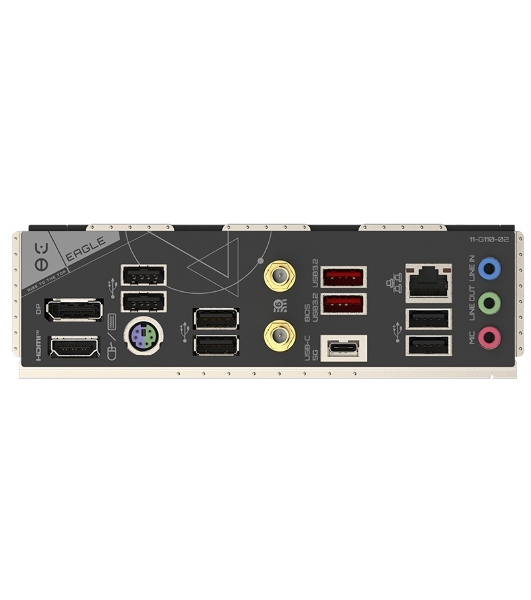 Материнская плата GIGABYTE B650 EAGLE AX (V1.1), AM5, AMD B650, 4xDDR5, 4xSATA, 3xM.2, 1xPCI-E 4.0 x16, 3xPCI-E 3.0 x1, 1xHDMI, 1xDP, 1x 1Gb LAN, 2xUSB 3.2 Gen 2, 1xUSB 3.2 Gen 1, 6xUSB 2.0, 3x3.5 мм, 7.1, Standard-ATX