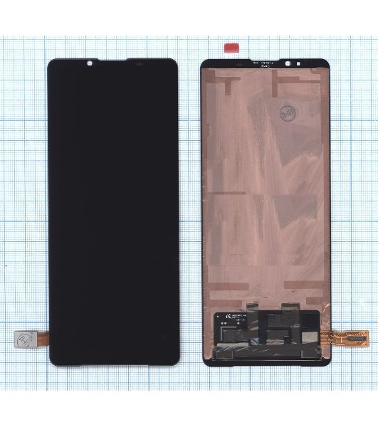 Дисплей для Sony Xperia 5 III в сборе с тачскрином черный orig lcd