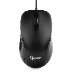 Мышь проводная Gembird MOP-100 черный, 1000 dpi, USB, кнопки - 3, фото11