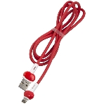 Кабель Redline Candy УТ000021989 Lightning (m) USB A(m) 1м красный, фото 1