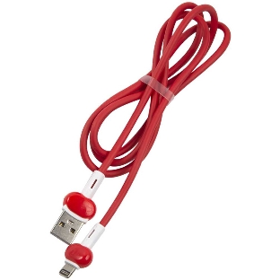 Кабель Redline Candy УТ000021989 Lightning (m) USB A(m) 1м красный