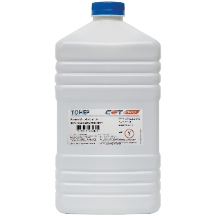 Тонер CET NF7Y TN-711Y/514Y желтый бутылка 500гр. для принтера Konica Minolta Bizhub C654/C754/C654e/C754e